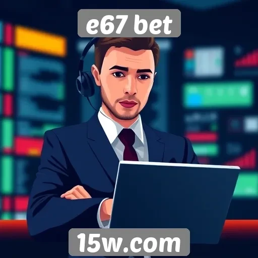 Atendimento ao cliente na plataforma e67 bet